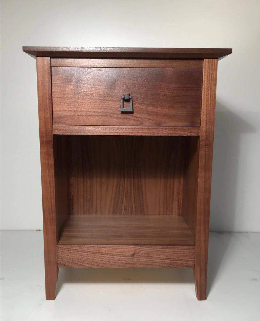 Hidden compartment bedside drawers